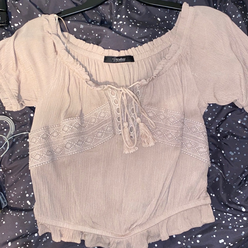 Off the shoulder